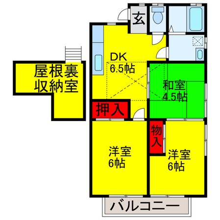 上総村上駅 徒歩37分 2階の物件間取画像